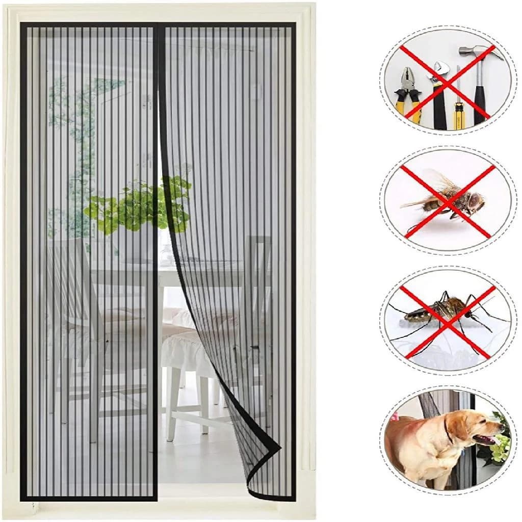 Tela Mosquiteira Anti Inseto/mosquito P/ Porta/Janela 2,10m X 1m