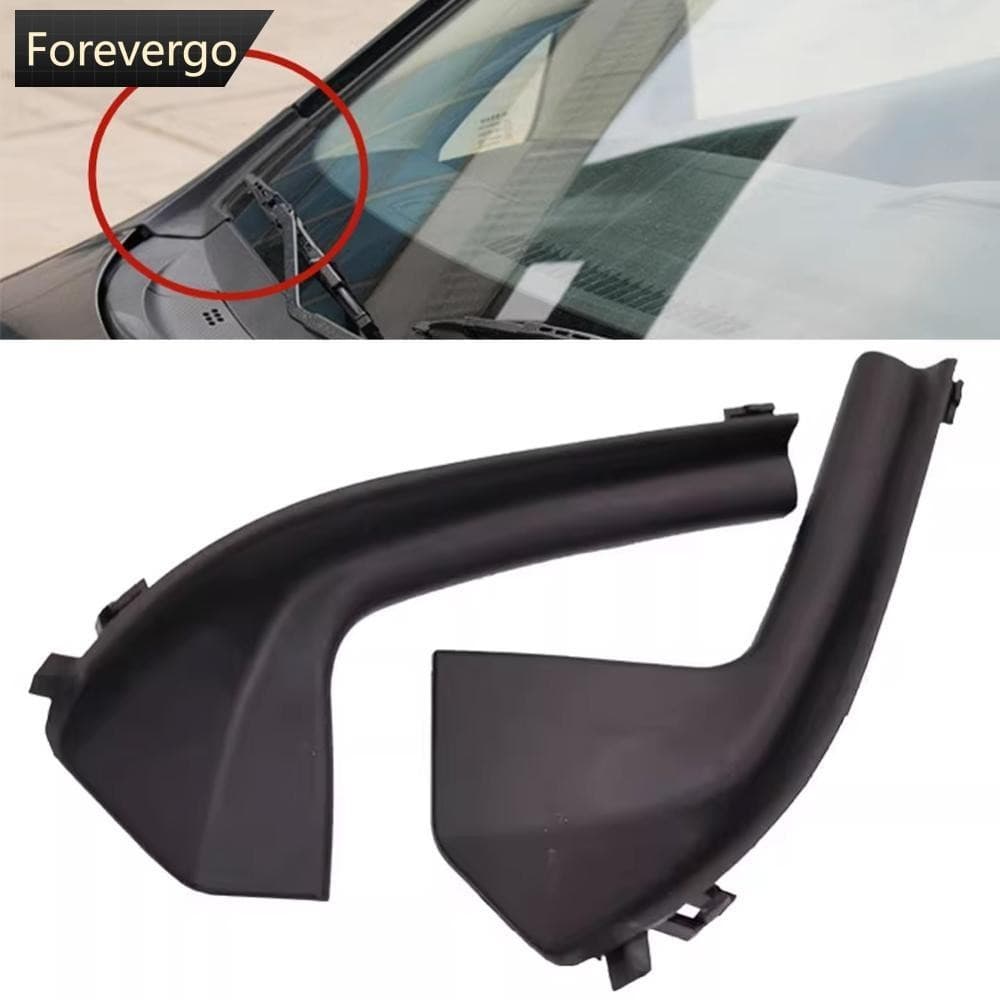 FOREVERGO Carro Dianteiro Do Pára-Brisas Lateral Grelha De Extensão Da Tampa Externa Para Nissan Versa 07-12 D50 R50 12-16 TIIDA 05-10 Acessórios K7Q2