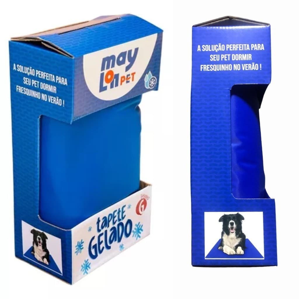 Tapete Gelado Cama para Cachorro Refrescante Cama Pet Tapete Gelado Pet G 50x90