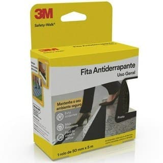 Fita Antiderrapante 3m Safety-walk Preta 50mm X 5m