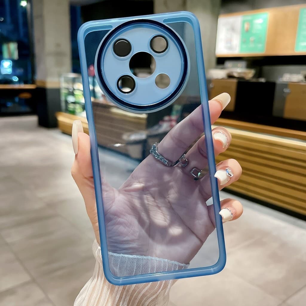Capa Redmi A3 Película Protetora De Lente De Câmera Galvanizada Transparente Macia Para Telefone