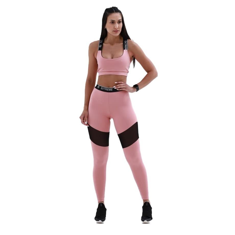 Calça Legging Dom Nc Extreme - Nude