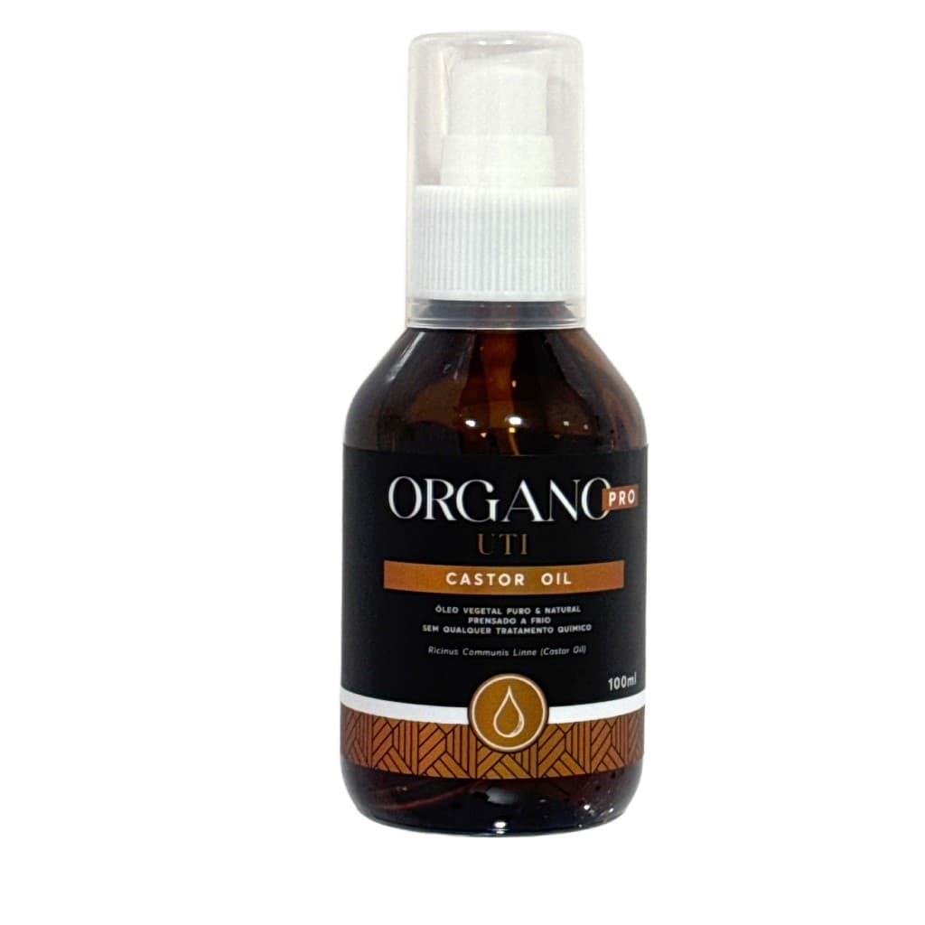 Óleo Vegetal De Rícino (Mamona) ORGANO - 100% Puro