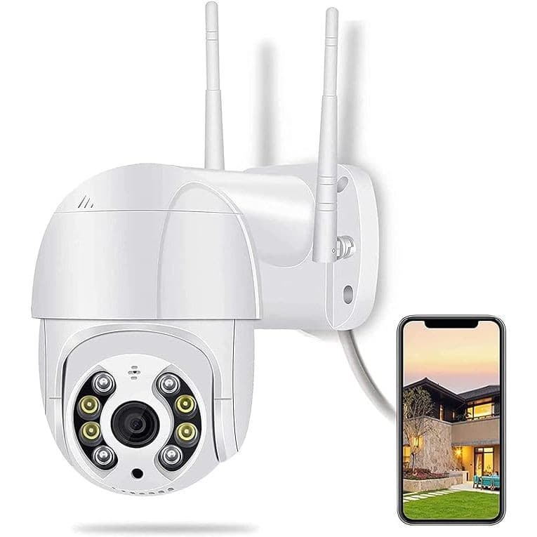 Wifi Hd 1080p A8 Câmera de Segurança, Câmera Ip Icsee Prova D'água Infravermelho Externa（Smartcamera-A08）