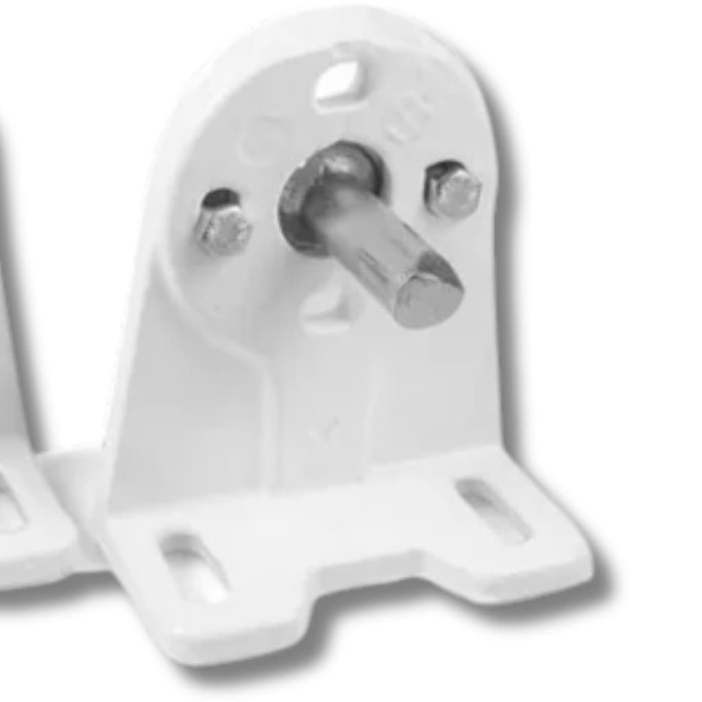 Mancal Redondo Com Pino Toldo Cortina Retratil Em Aluminio