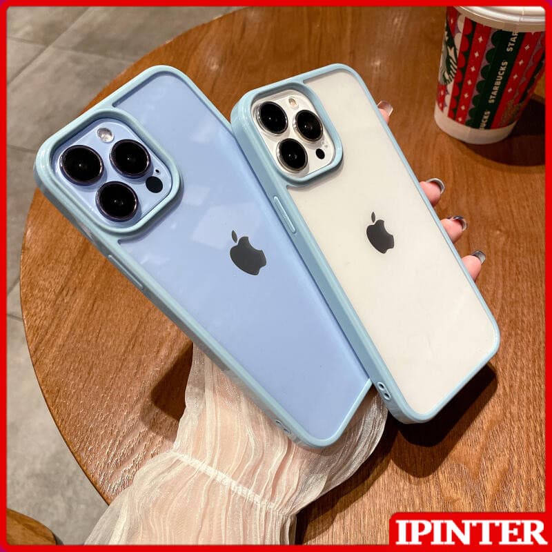 Capa De Telefone De Silicone Anti-Impacto Para iPhone 16 15 14 13 12 11 Pro Max 14 15 16 Plus Proteção Traseira