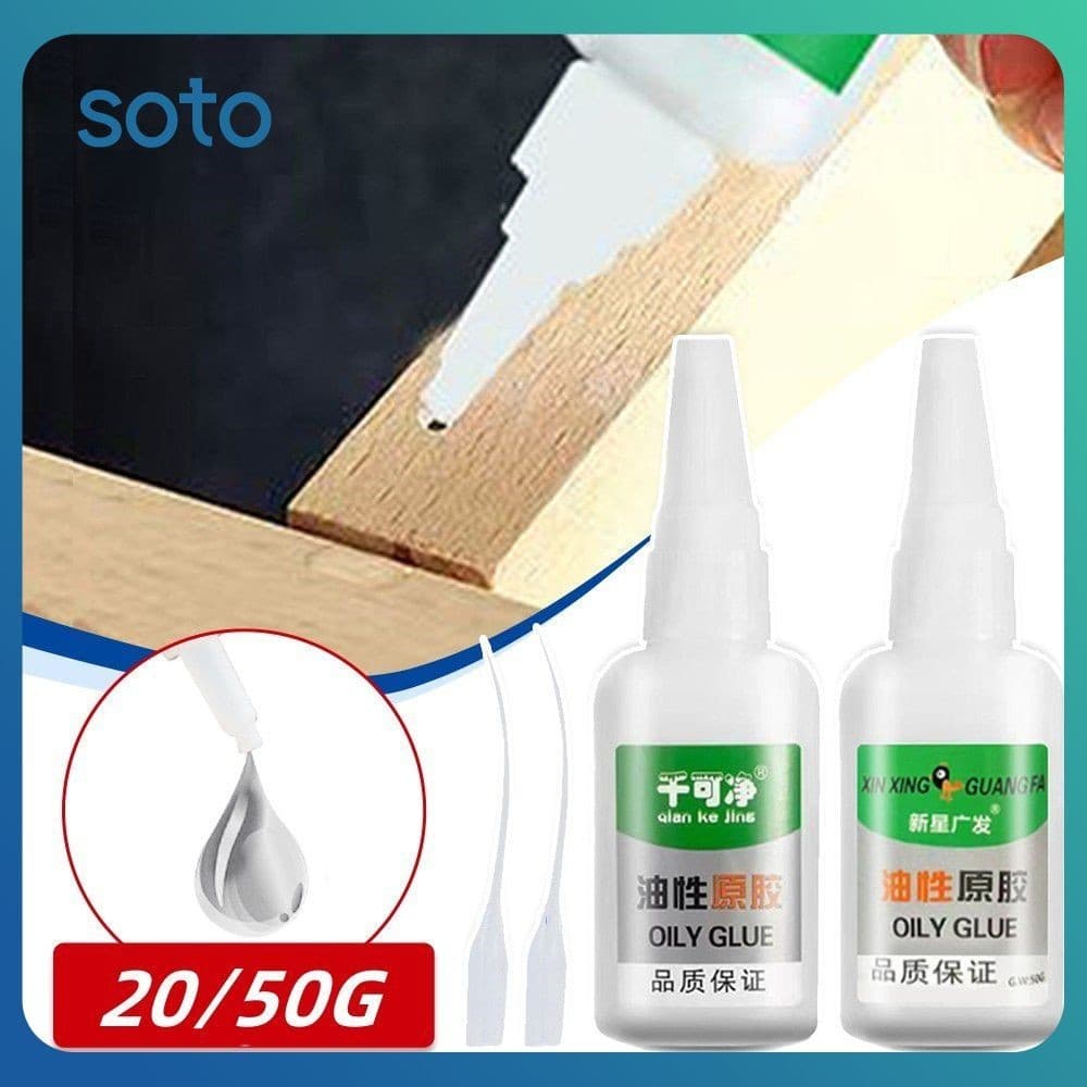 Soto Cola Oleosa De Alta Resistência Para Soldagem, 20g/50g, Super Cola Líquida Universal, Adesivo, Novo Plástico, Ferramenta De Escritório, Acessórios, Suprimentos