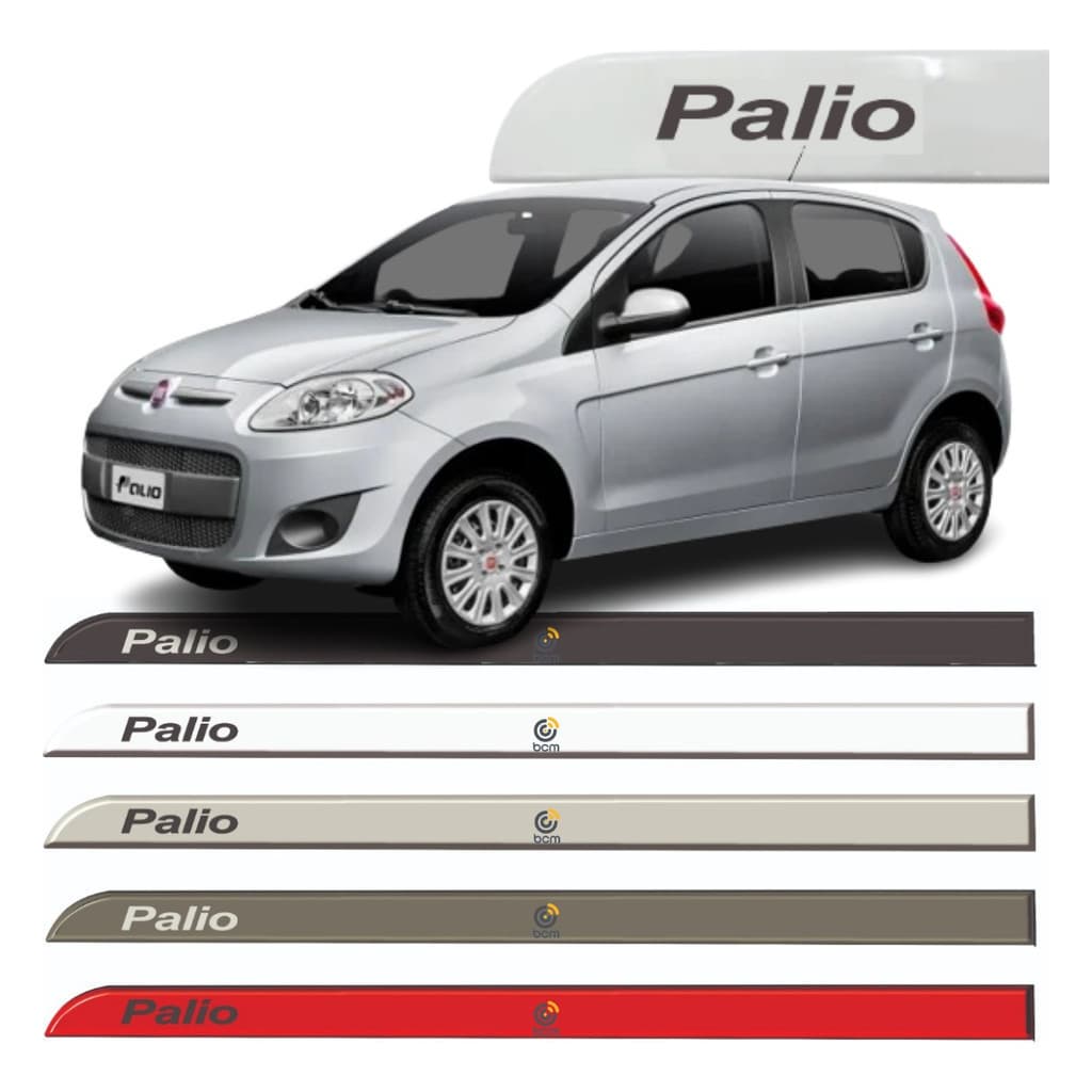 Friso Porta Lateral Fiat Palio Todas As Cores E Modelos