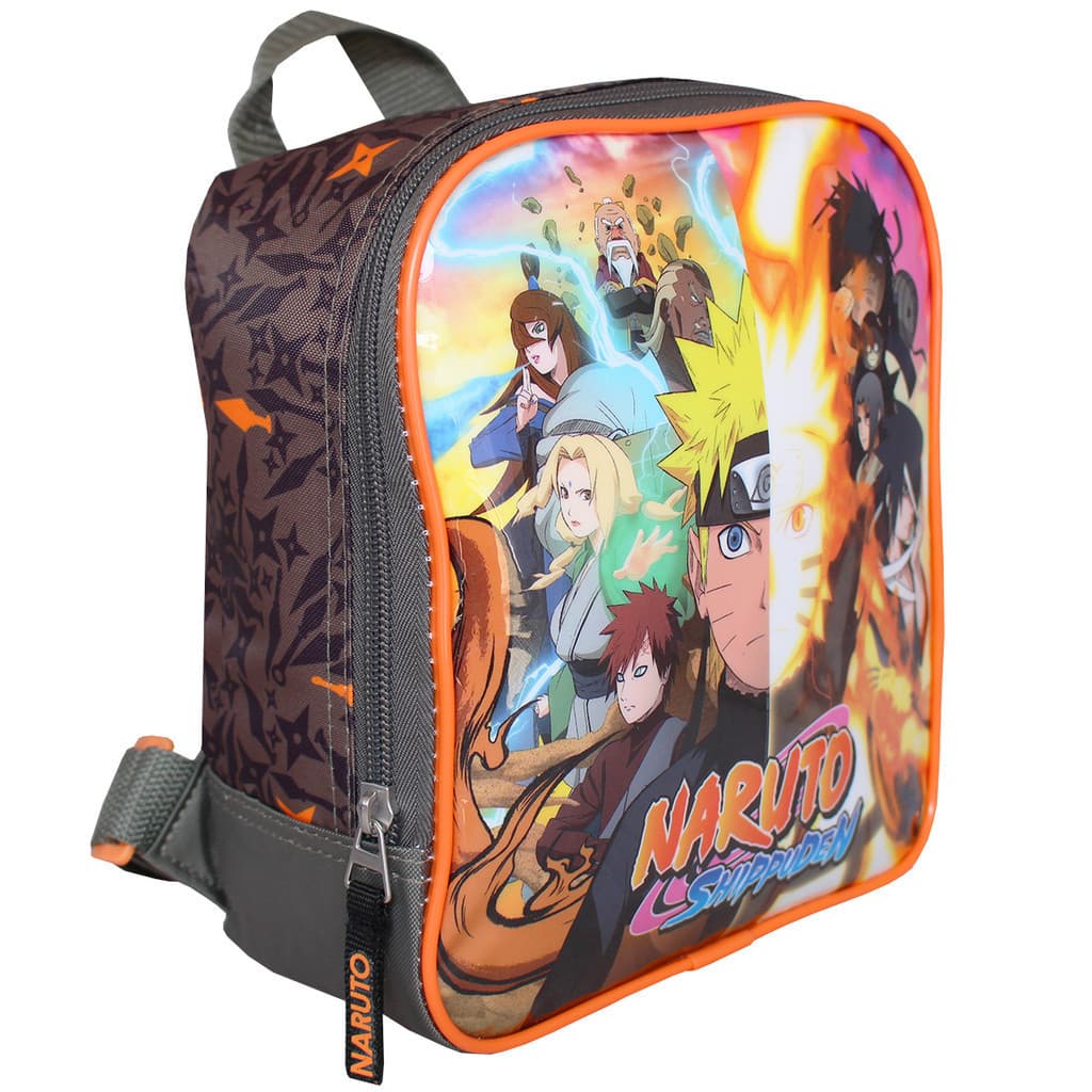 Lancheira Escolar Térmica Infantil Naruto Shippuden Ninja