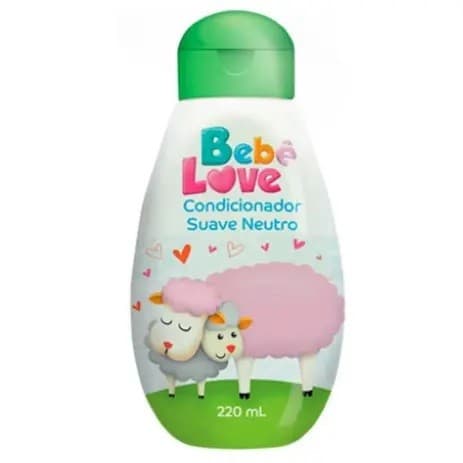 Condicionador Infantil Bebê Love Neutro 220 ml