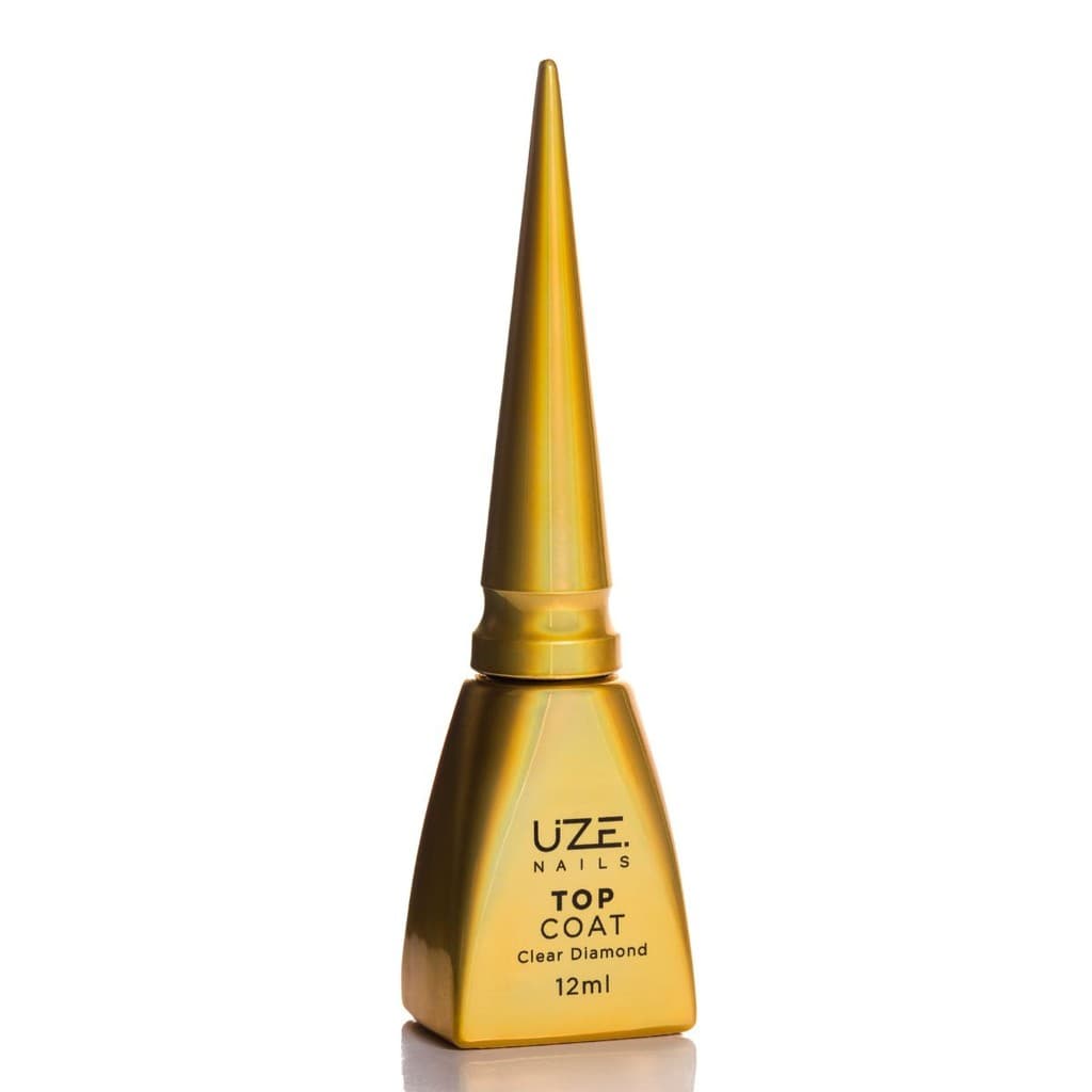 Top Coat Clear Diamond 12ml  - UZE Nails