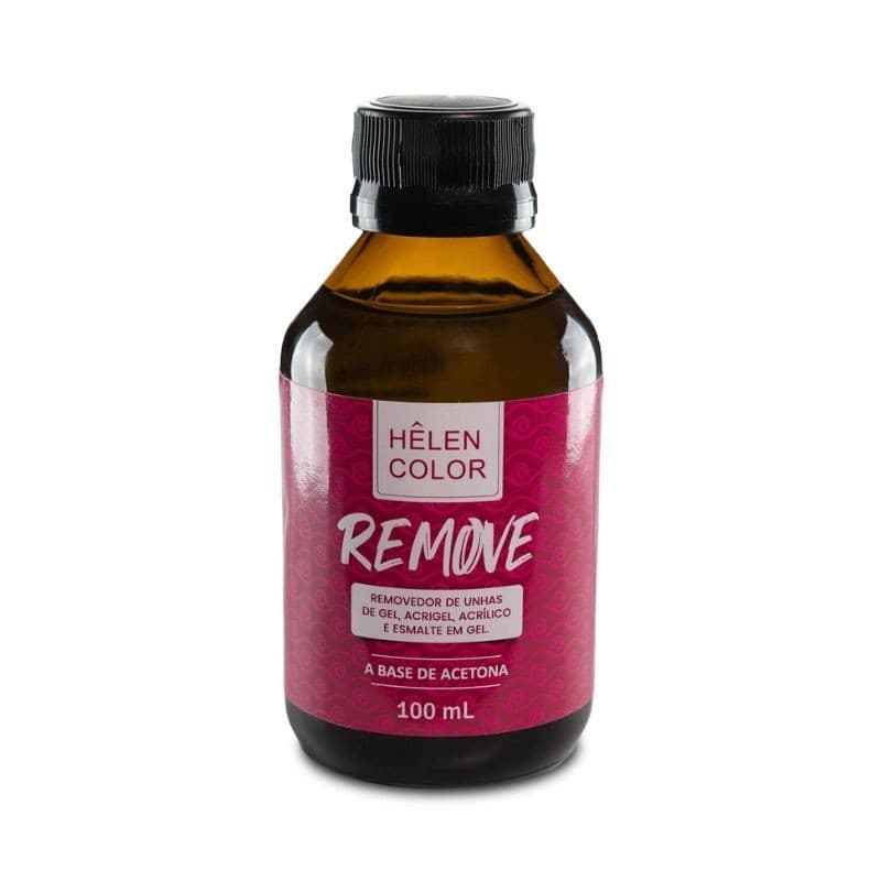 Removedor Esmalte em Gel Remove 100ml  - Helen Color