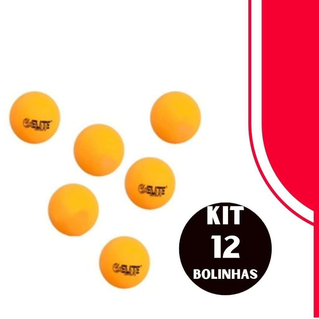 Bolinhas De Ping Pong  Pacote Com 12 Unidades