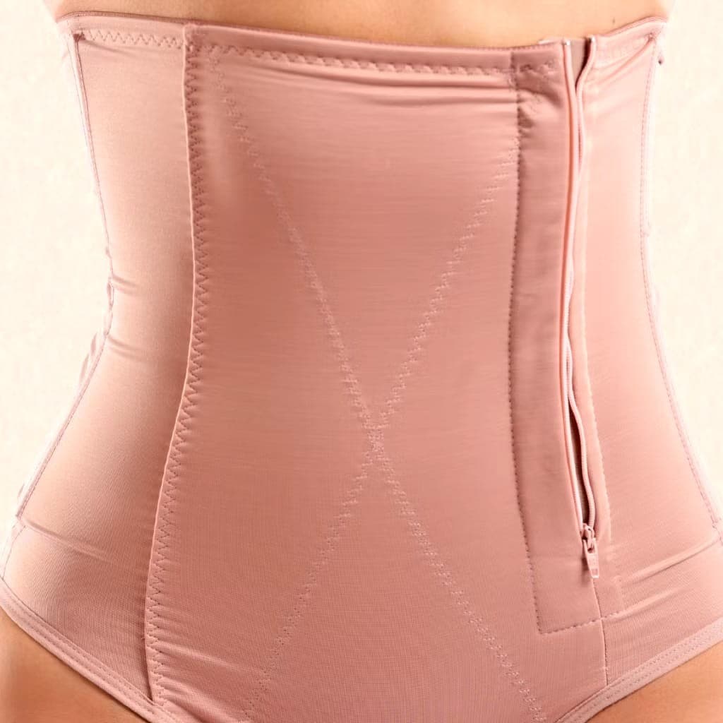 Calcinha Modeladora Compressora Cinta Pós Parto Cirurgia Maternidade Cintura Alta Cirurgica