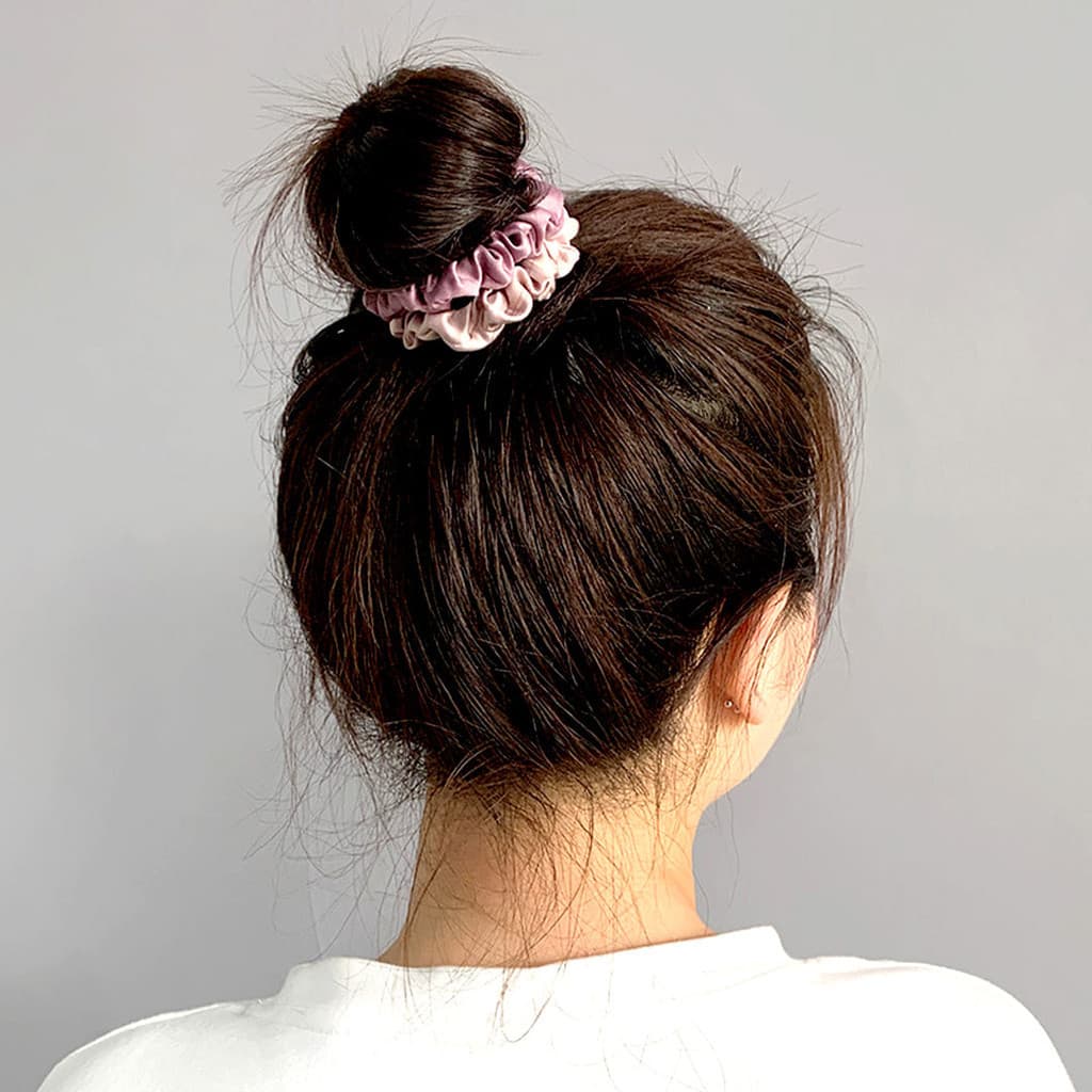 Scrunchie Fina Xuxinha Cetim Anti Frizz - Elástico de Cabelo