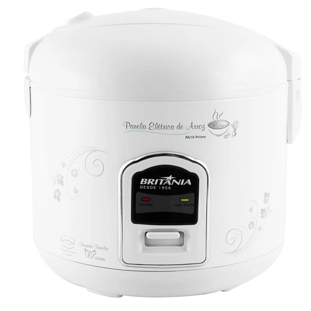 Panela de Arroz Britânia PA10 Prime Branca - 127V