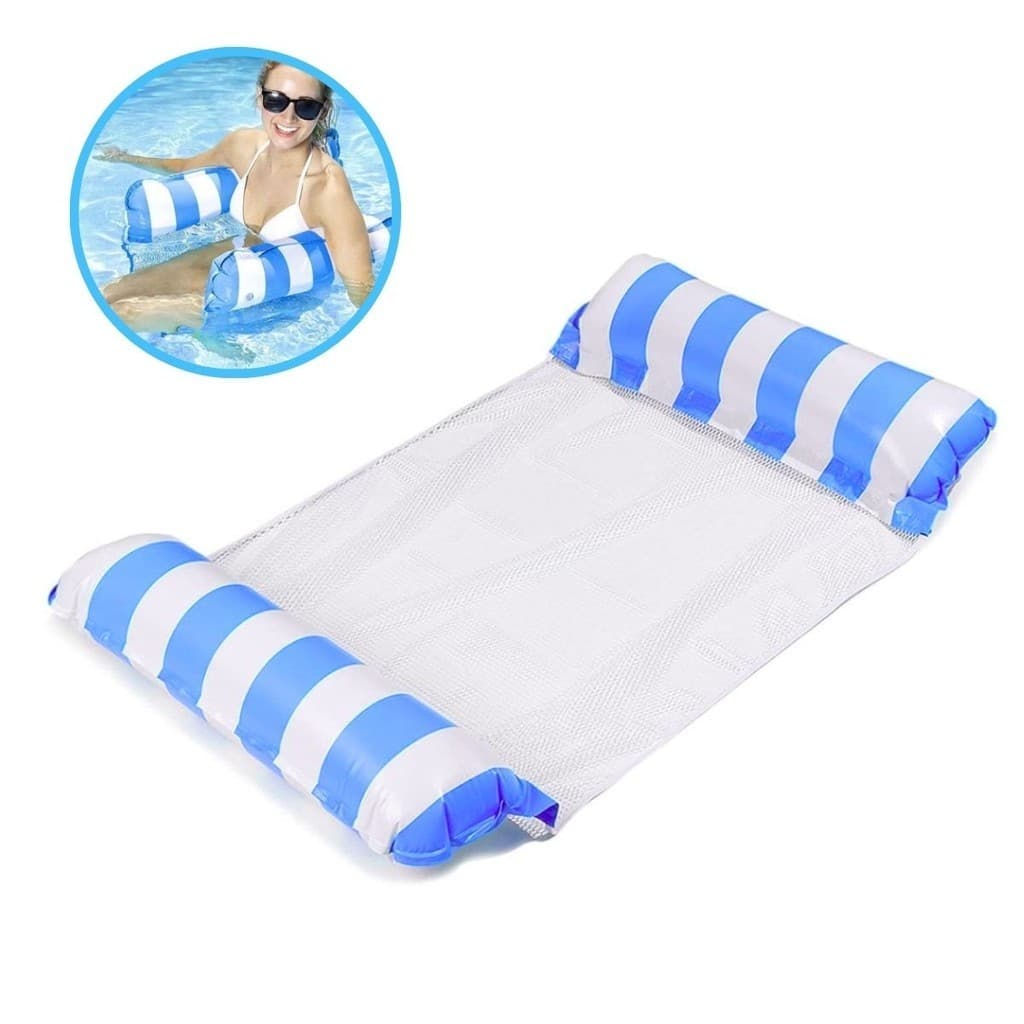 Boia Rede Flutuante 120x70cm Importway Para Piscina
