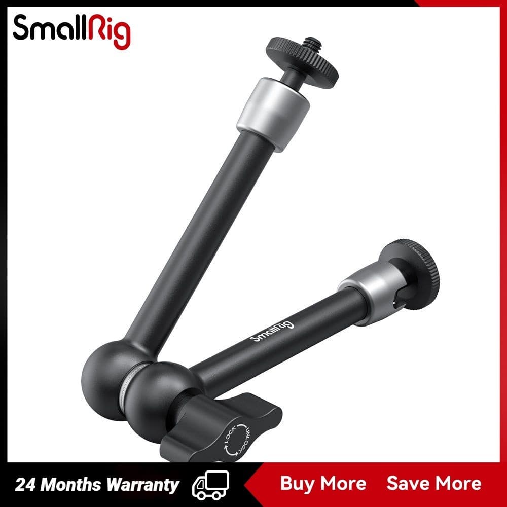 SmallRig 9.8 Inch Braço Mágico Articulado Ajustável Com Parafusos De 1/4 Para Monitor De Câmera DSLR 2066B