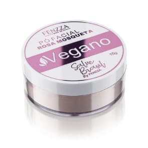 Pó Facial Vegano Salve Brasil Rosa Mosqueta - Fenzza