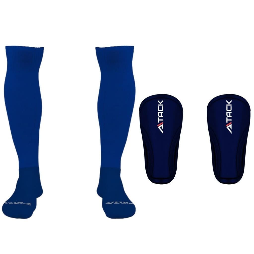 Kit Meião Esportivo 4 Fios + Caneleira Profissional Super Leve 16x9