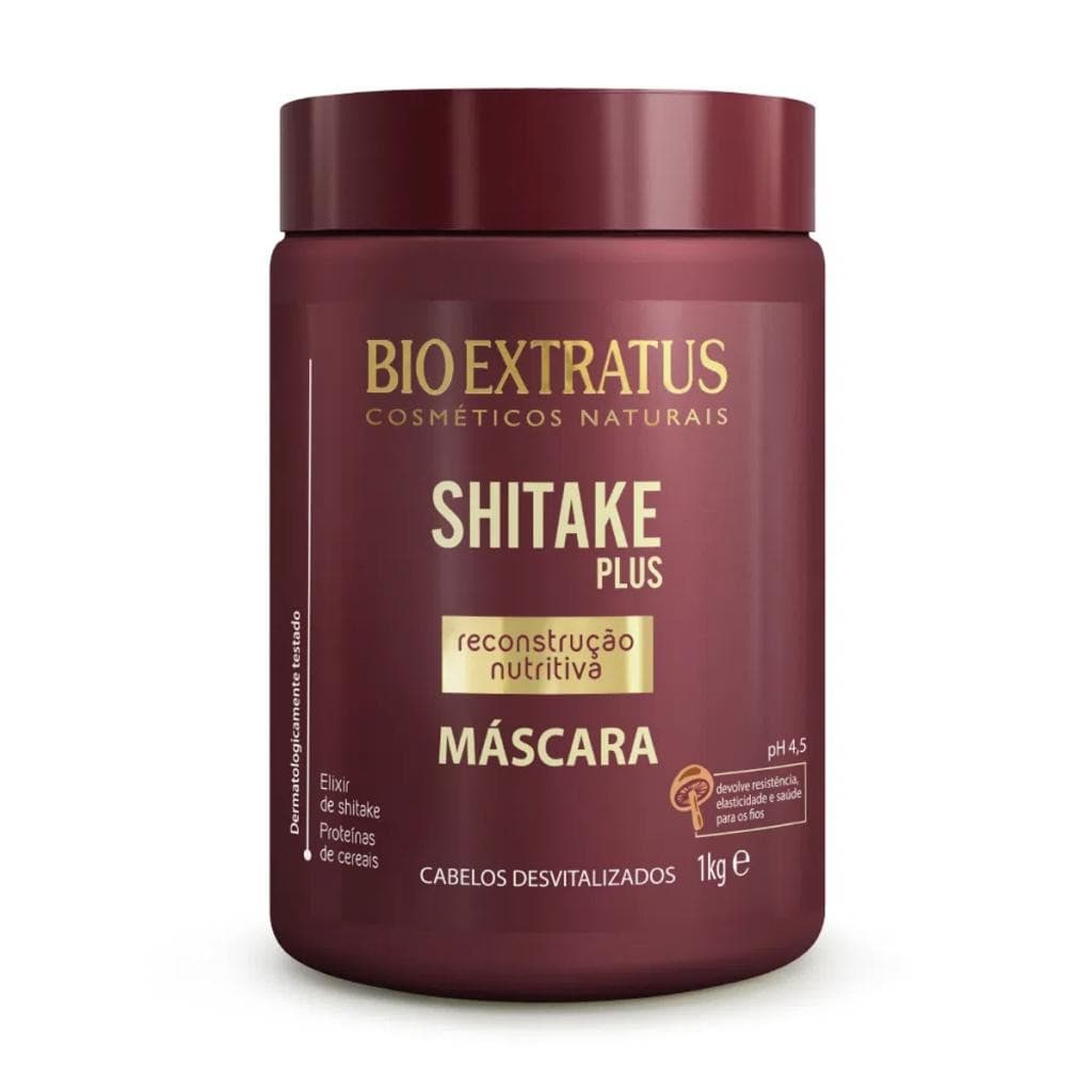 Máscara de Hidratação Shitake Bio Extratus 1kg