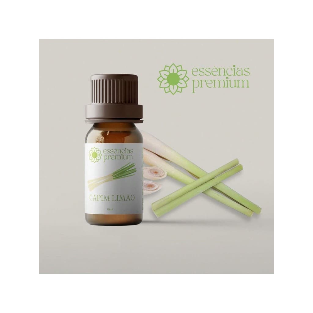 Essência Capim Limão Para Aromatizador e Difusor de Ambiente 15 ml