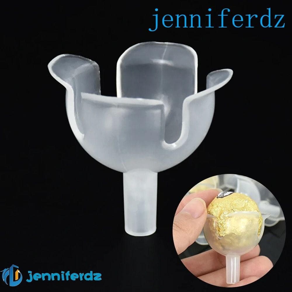AJENNIFER 100 Peças Caixa De Chocolate Transparente , Suporte De Bola De Plástico , Estojo Prático Para DIY