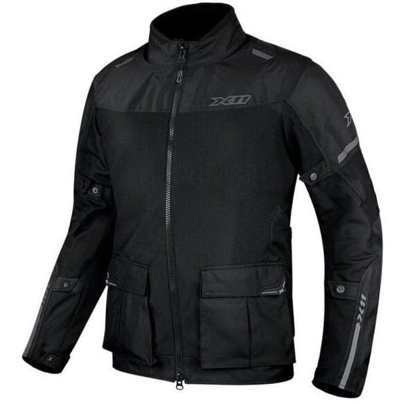 Jaqueta X11 Adventure Masculina Motociclista Motoqueiro Ventilada Verão Parka Preto