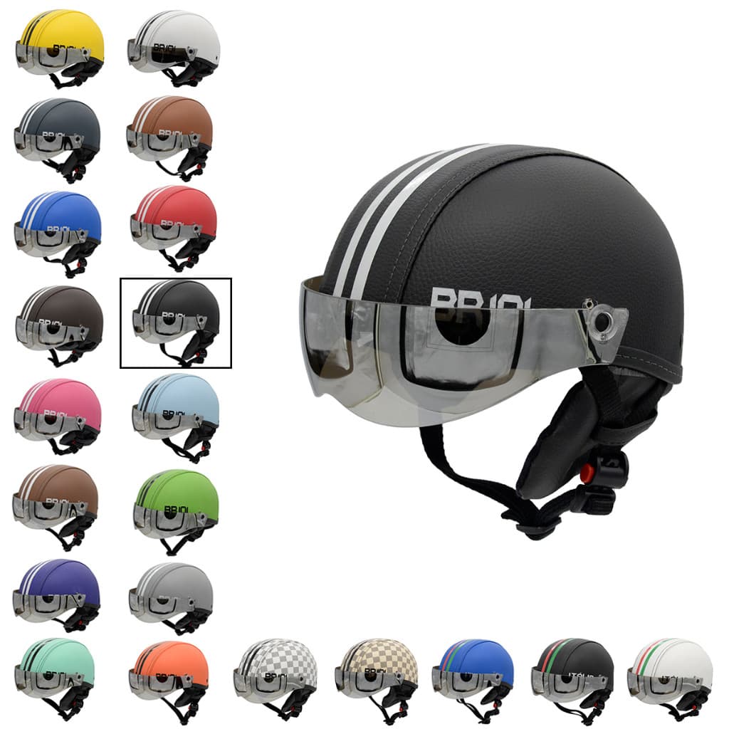 Capacete Coquinho Scooter Elétrica De Bike Skate Lançamento Viseira Silver