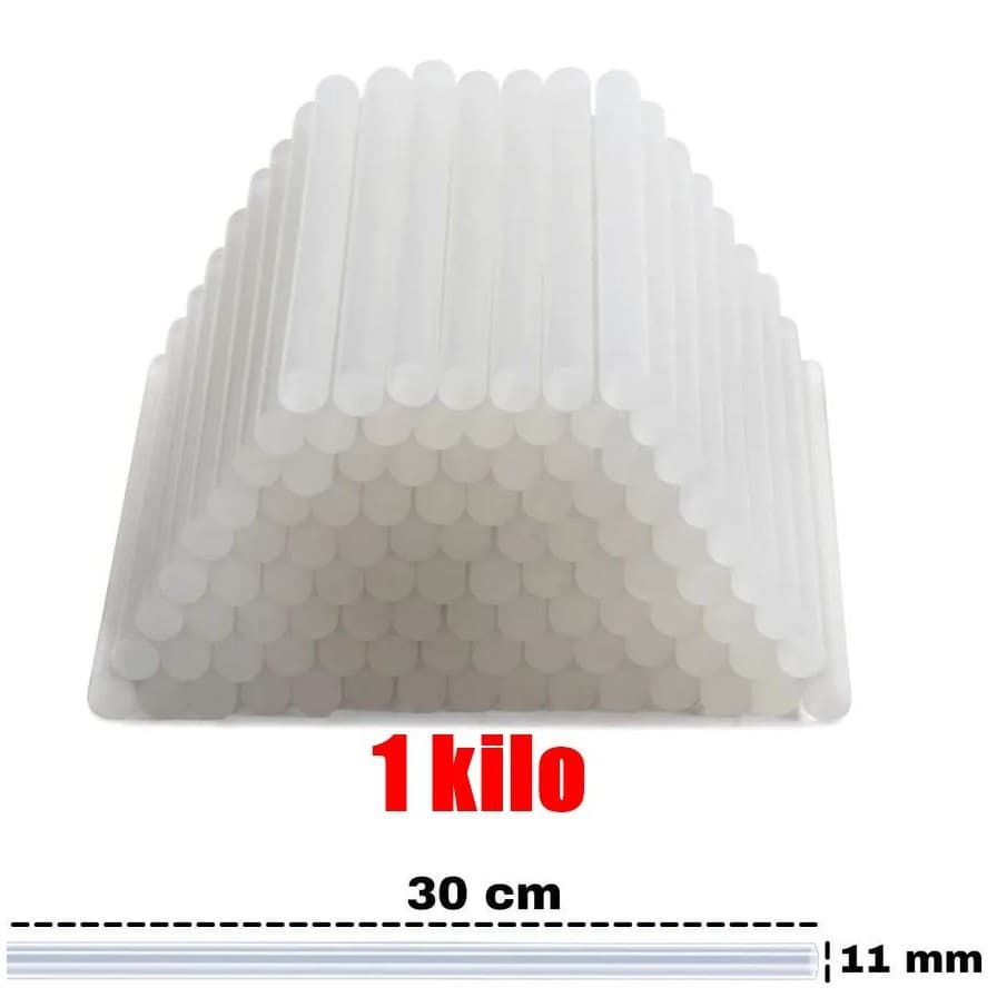 1 Kilo Bastão de Cola Quente 7mm x 30cm