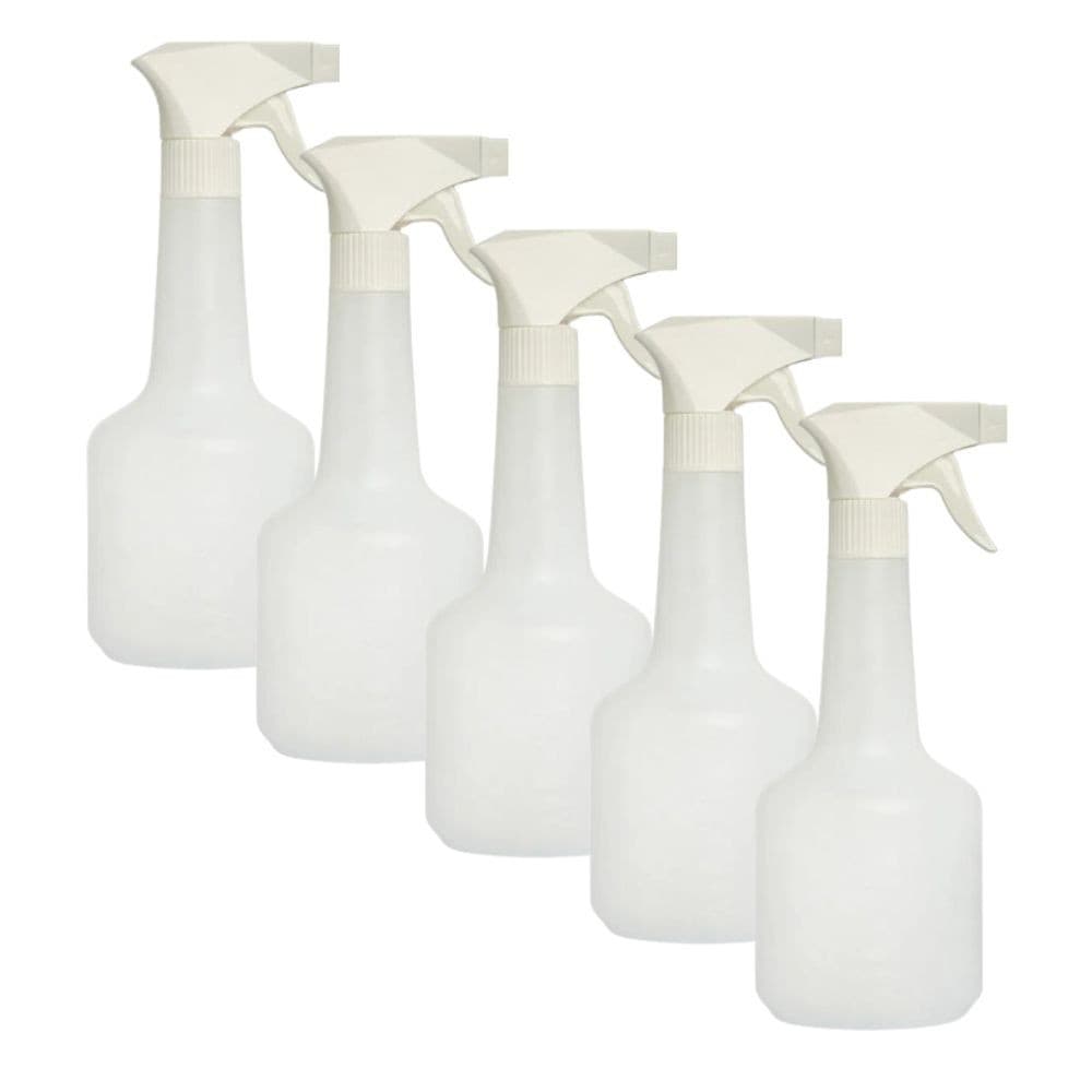 Kit 5 Borrifadores Pulverizadores Com Gatilho Spray Para Todo Tipo de Líquido 500ml
