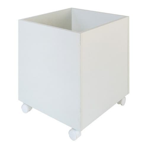 Caixa Organizadora De Brinquedos Em Mdf Branco. Criar Decore