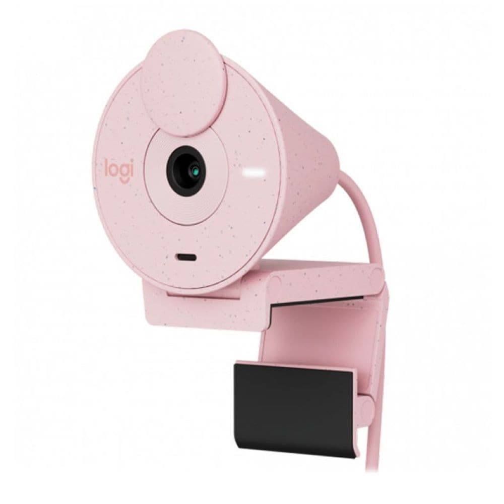 WEB CAM USB-C BRIO 300 FULL HD 1080P ROSA LOGITECH 960-001446