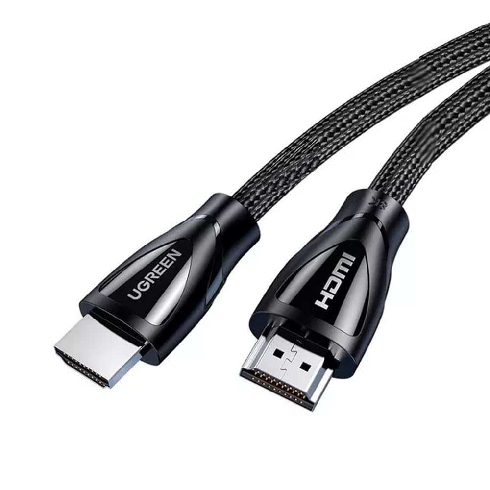 Cabo de Vídeo Ugreen Hdmi 2.1 Macho/Macho Resolução 8k60Hz 1 Metro Preto
