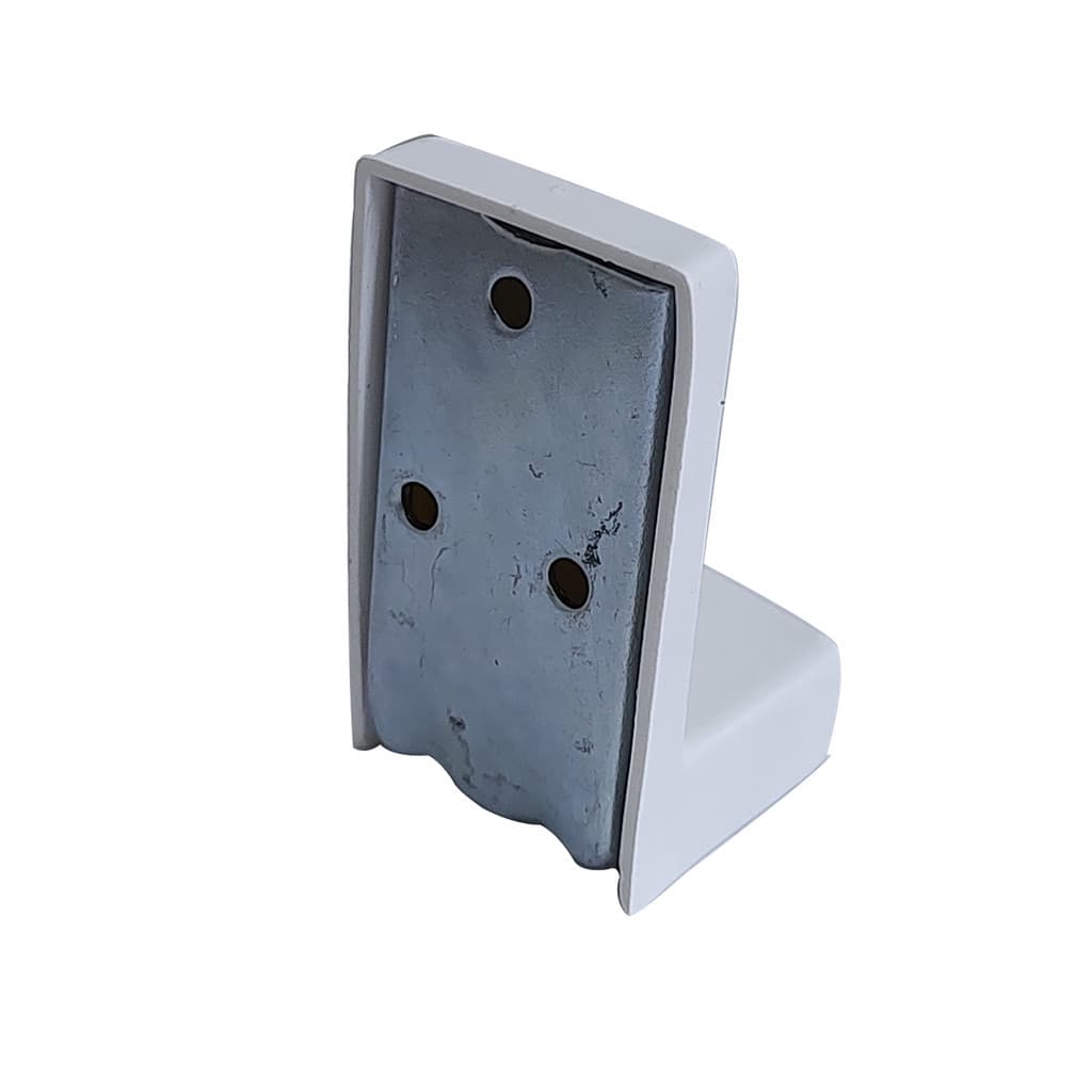 CANTONEIRA L COM CAPA RIGIDA BRANCA PCT 10 QUADRILATERO