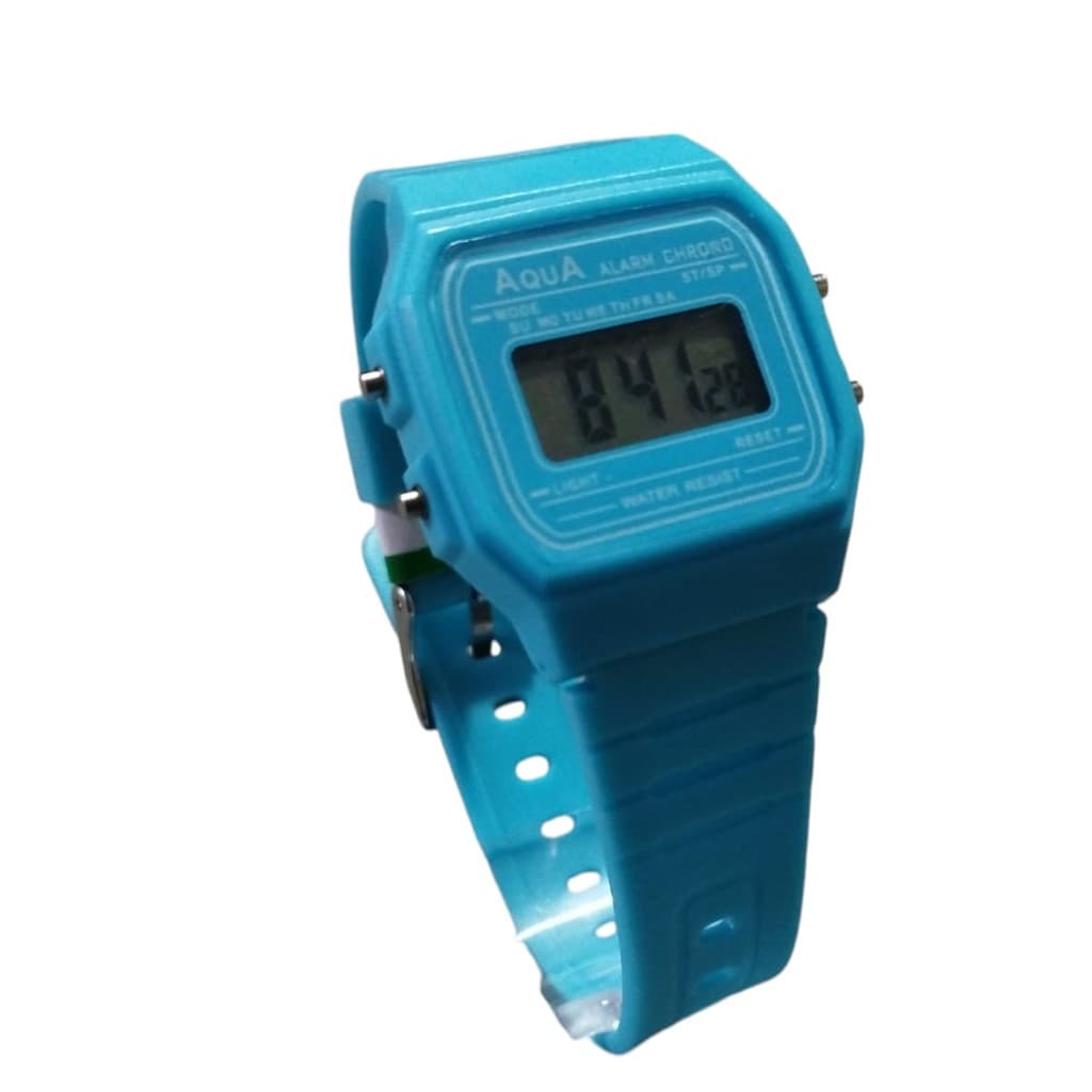 Relógio digital  masculino  Aqua AQ81  F91 coloridos