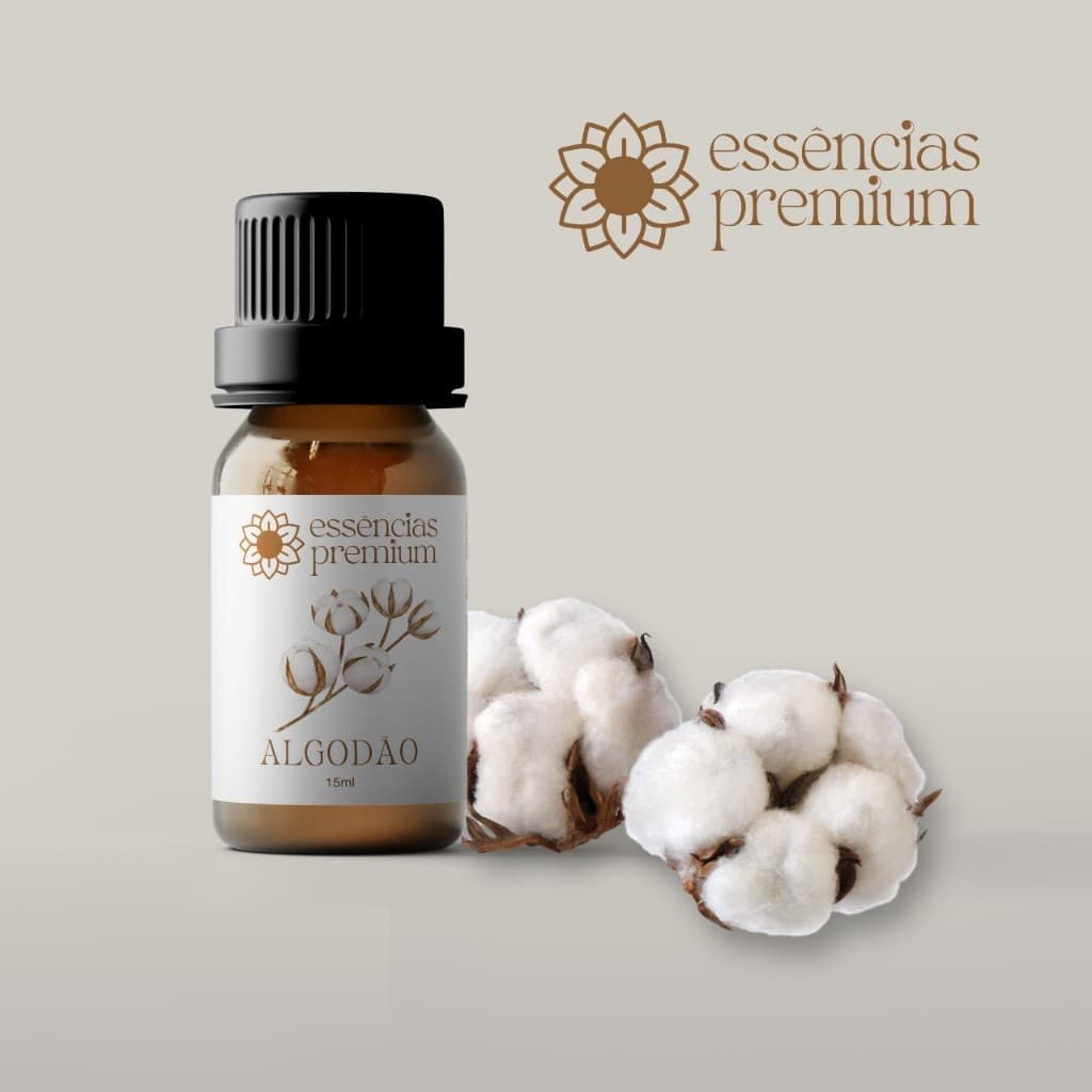Essência Algodão Para Umidificador Difusor Aromatizador 15ml a Base de Água
