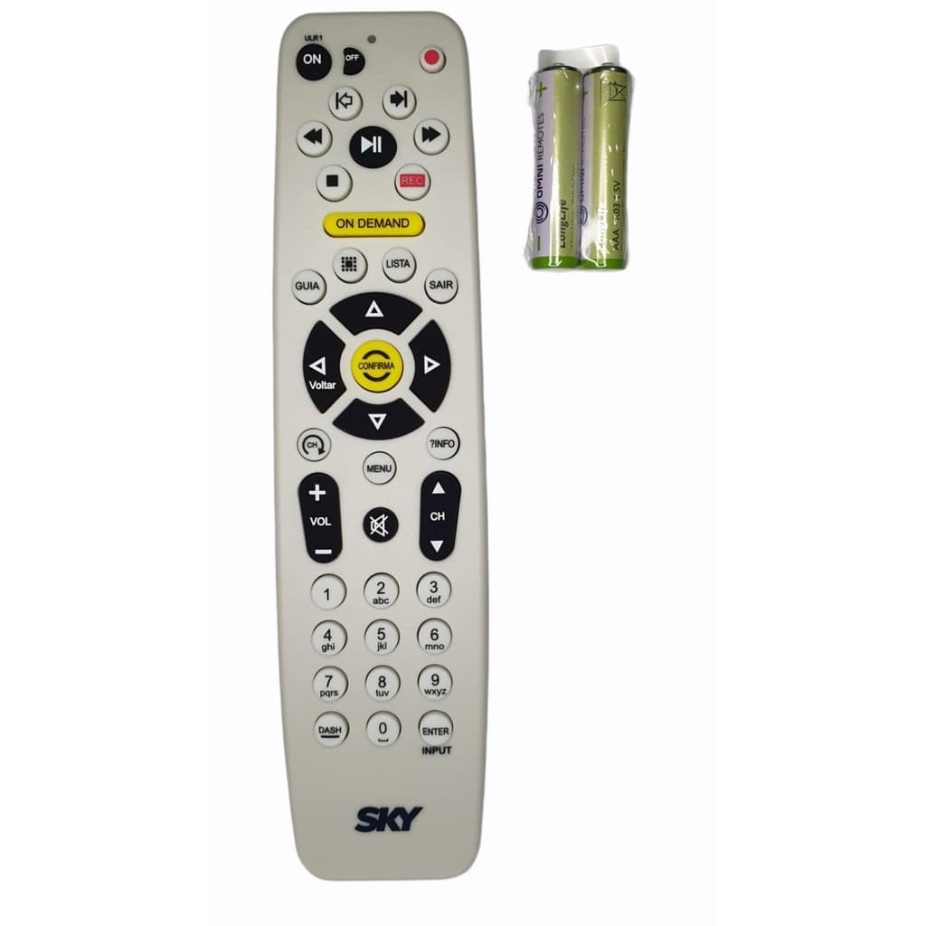 Controle Remoto Original Sky Hdtv Plus Hd Ulr1 novo