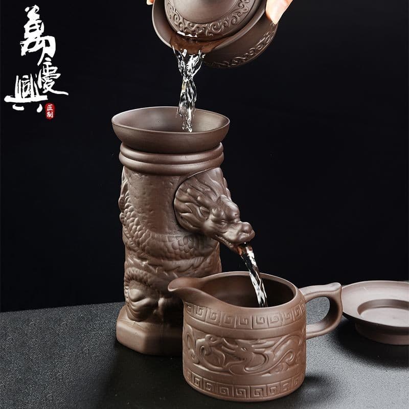 Wanqingxing Conjunto de Chá Panlong de Areia Púrpura Wanqingxing, Conjunto de Chá Panlong de Areia Púrpura Wanqingxing Conjunto de Chá Panlong de Areia Púrpura Conjunto de Chá Panlong de Areia Púrpura Conjunto de