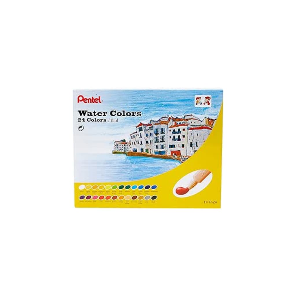 Aquarela  Pentel HTP-24B HTP a Base de água 24 Cores