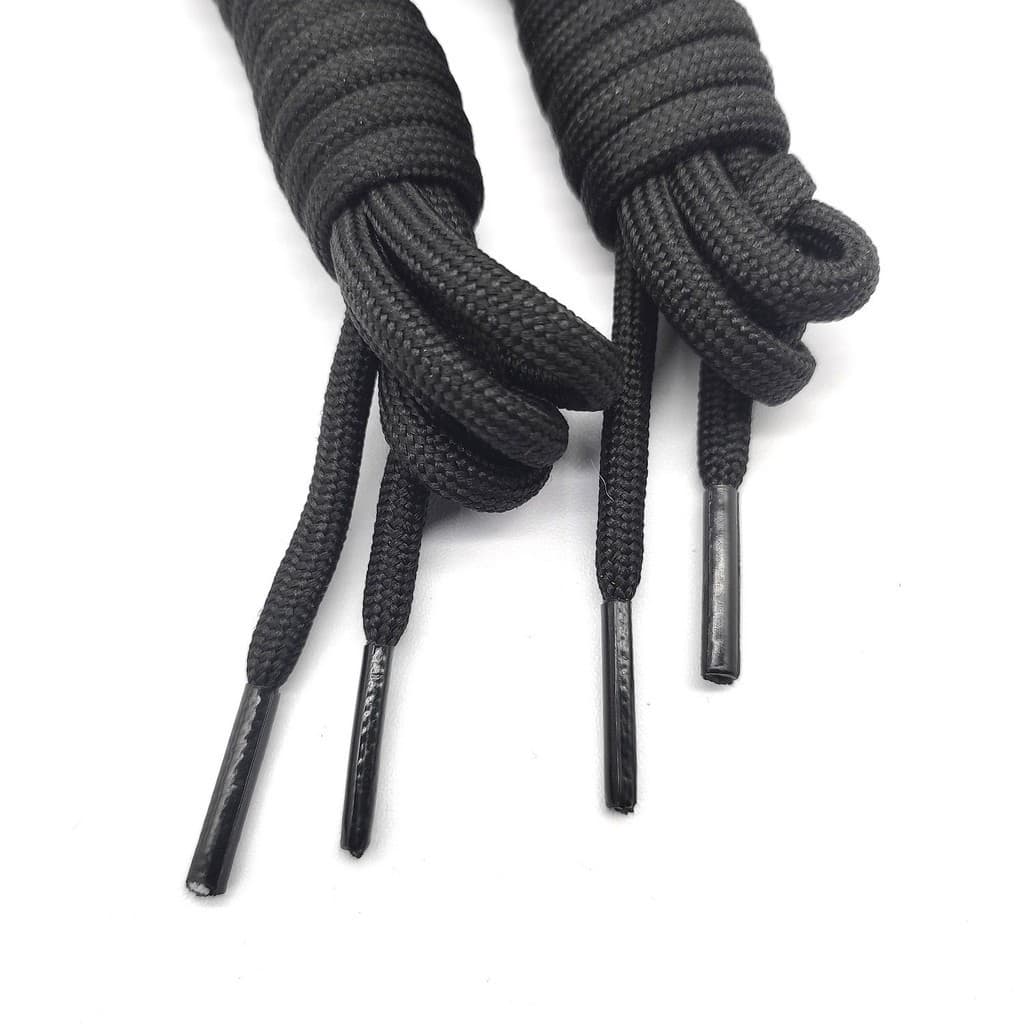 Kit 2 Pares Cadarço Redondo Reforçado Para Coturno e Botas