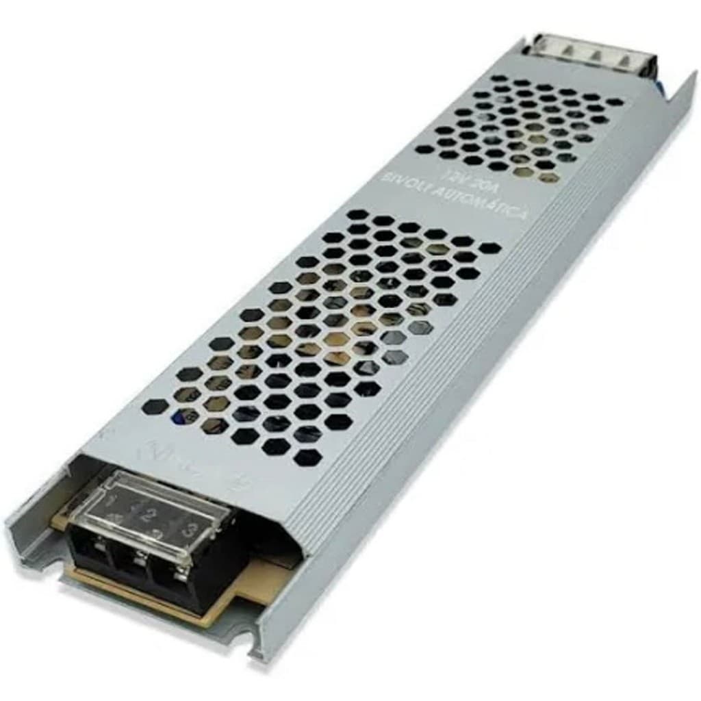 FONTE CHAVEADA SLIM 12V 20A