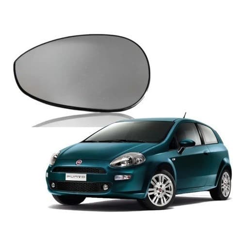 Vidro Lente Espelho Retrovisor Fiat Punto Linea 07 A 16 Lado direito