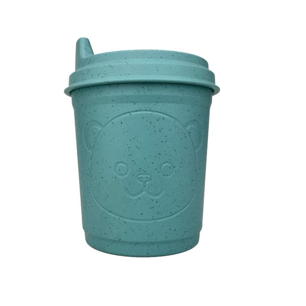 Copo Transição Bebê Urso Azul Infantil Introdução Alimentar