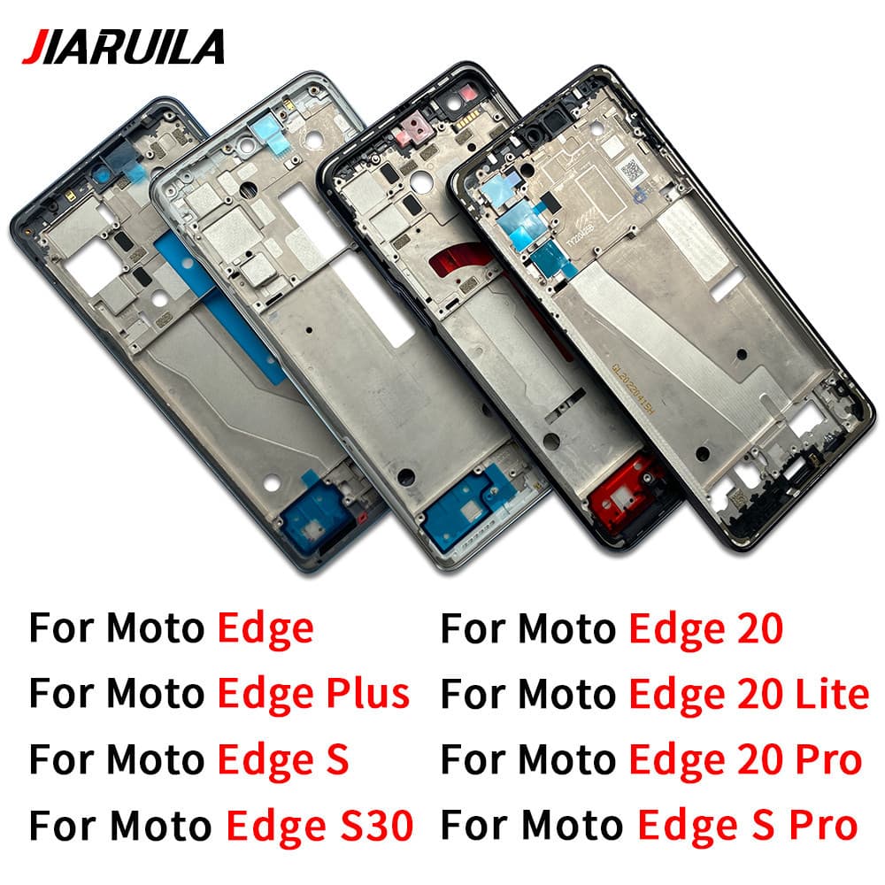 Moldura Frontal LCD Para Moto Edge 20 Lite Pro S S30 Tampa Da Bezel