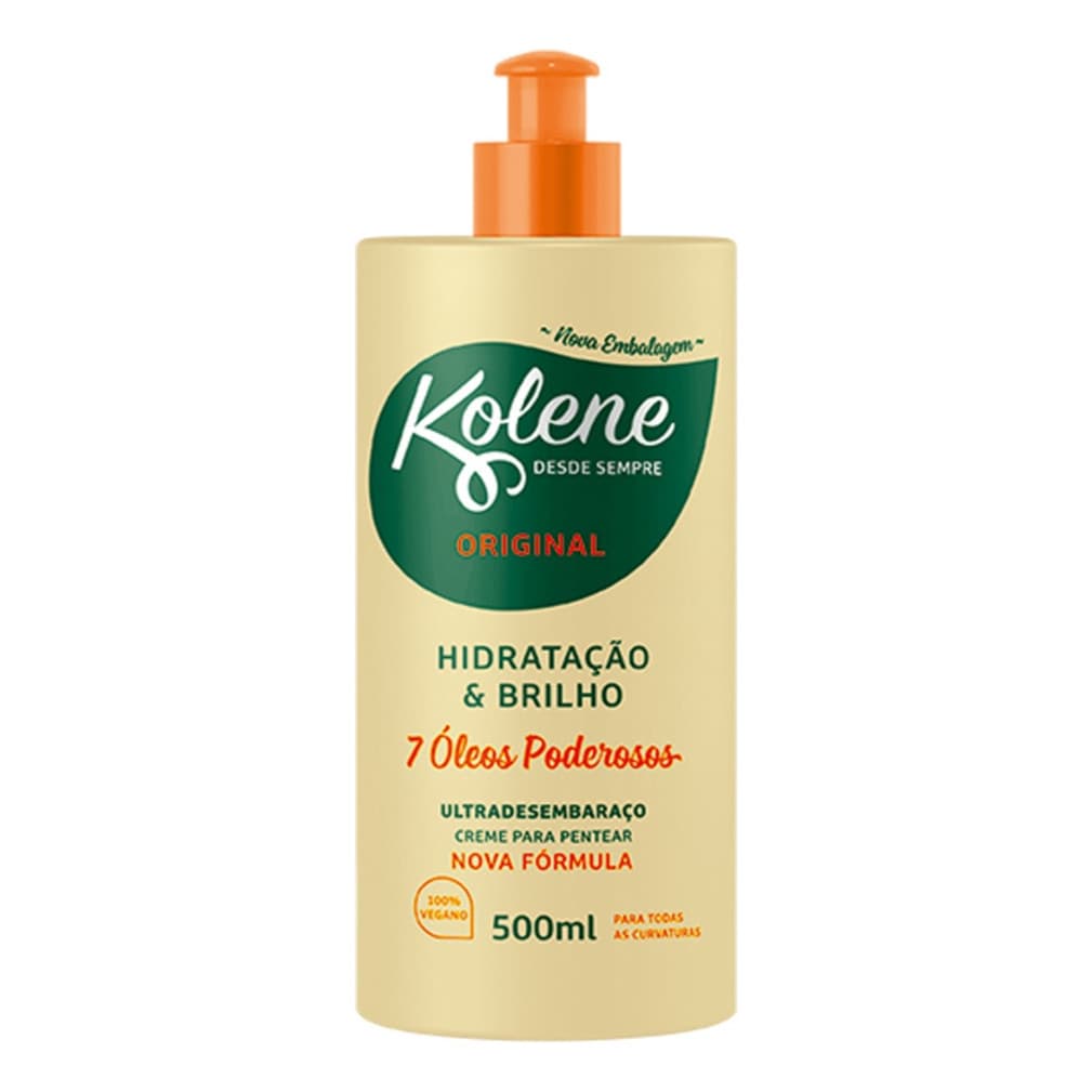 Creme De Pentear Kolene Original  Oleos Poderosos 500ml