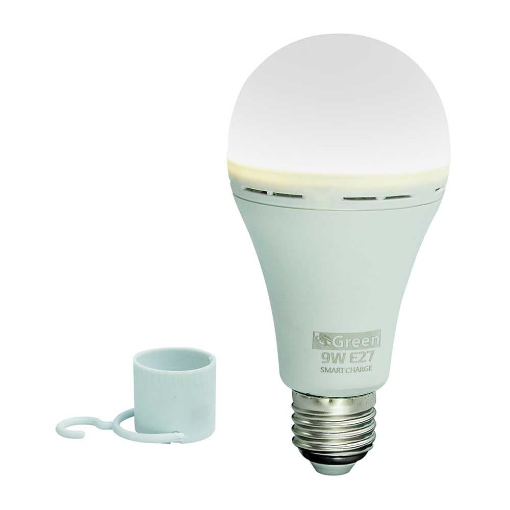 Lâmpada Led Inteligente De Emergência Recarregável Bivolt
