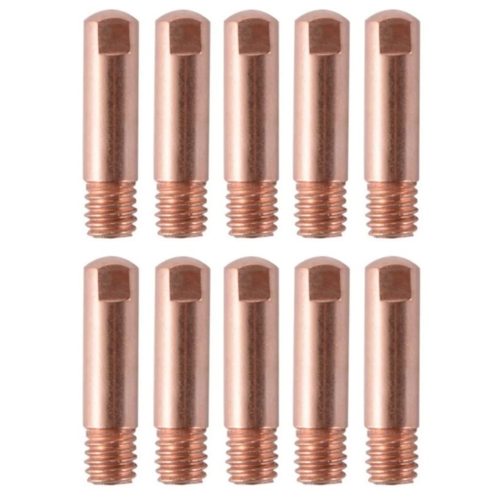 Bico de Contato 1,0mm Tocha Solda Mig 15 AK - 10Pçs