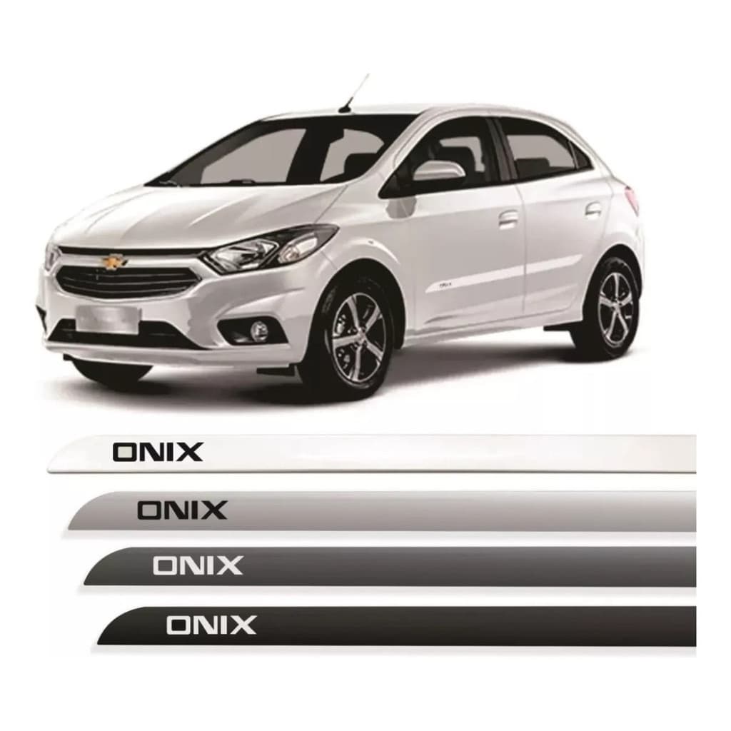 Friso Lateral Chevrolet Onix Cores Originais 2012 A 2019