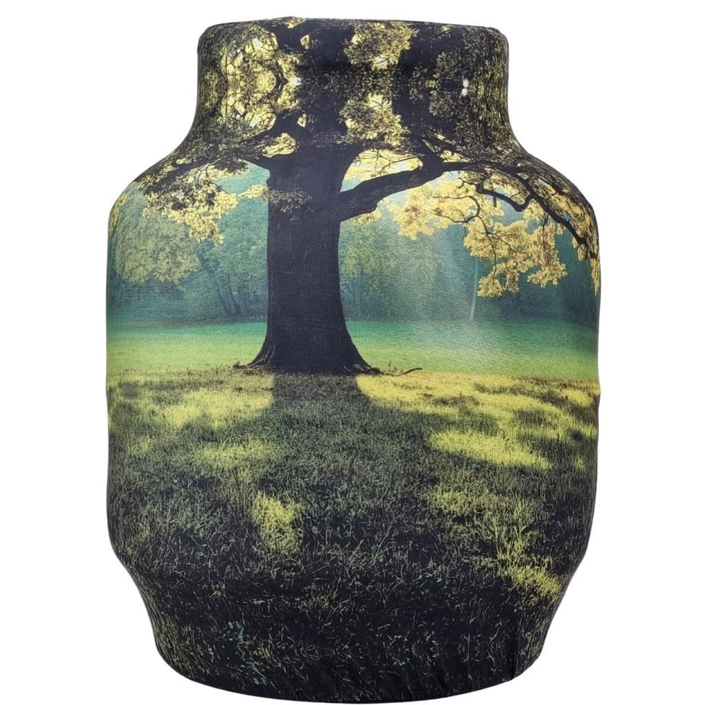 Capa de Botijão de Gás Tecido Elastano Estampa 010 Floresta